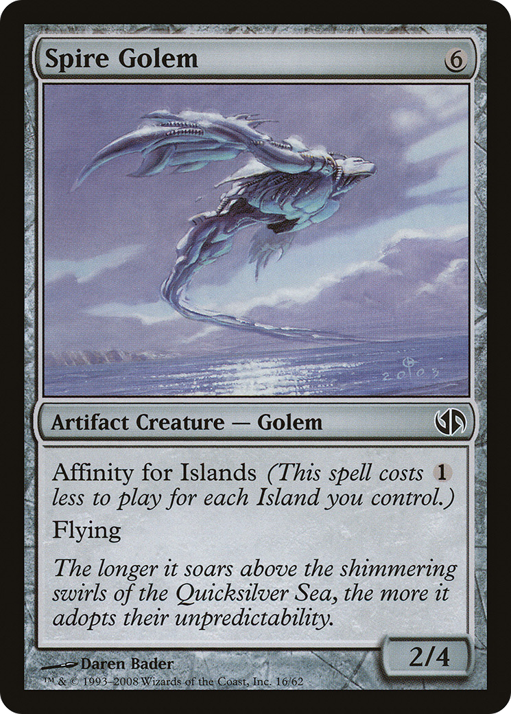 Spire Golem (DD2-016) - Duel Decks: Jace vs. Chandra - Premium MTG Single from Wizards of the Coast - Just $0.08! Shop now at Game Crave Tournament Store