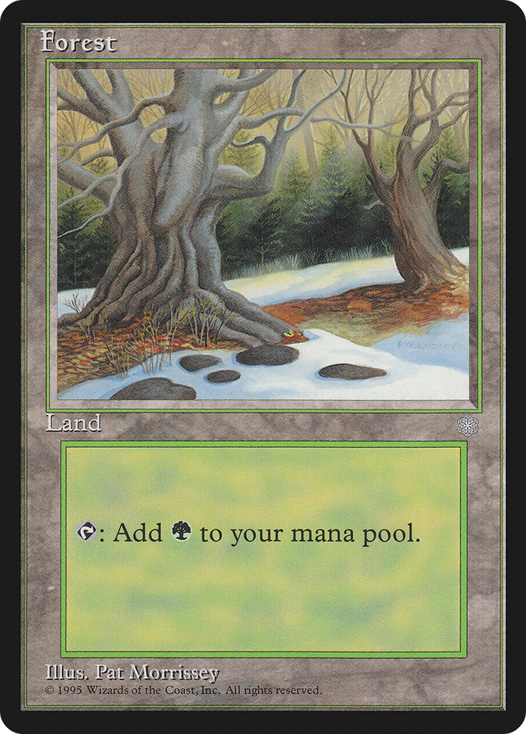 Forest (ICE-382) - Ice Age - Premium MTG Single from Wizards of the Coast - Just $0.14! Shop now at Game Crave Tournament Store