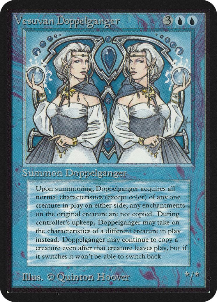 Vesuvan Doppelganger (LEA-087) - Limited Edition Alpha - Premium MTG Single from Wizards of the Coast - Just $11.88! Shop now at Game Crave Tournament Store