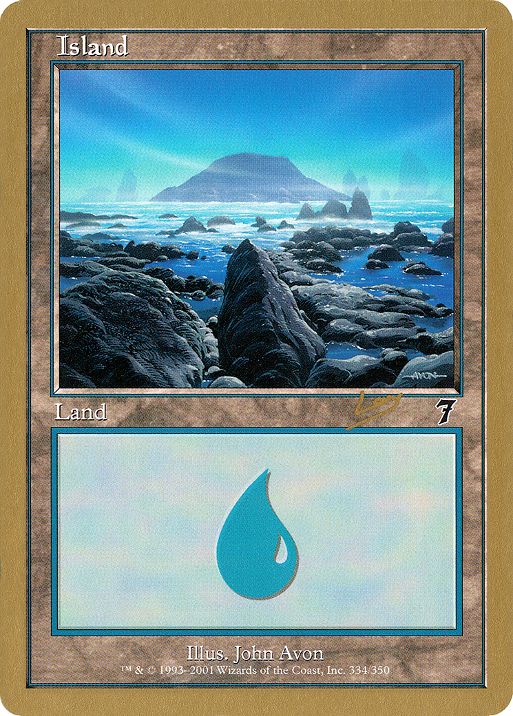 Island (WC02-RL334) - World Championship Decks 2002 - Premium MTG Single from Wizards of the Coast - Just $0.45! Shop now at Game Crave Tournament Store