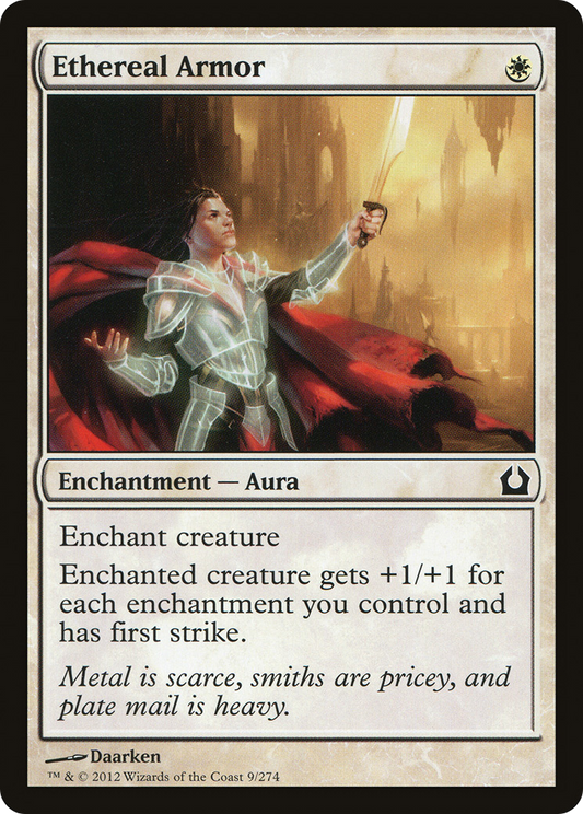 Ethereal Armor (RTR-009) - Return to Ravnica - Premium MTG Single from Wizards of the Coast - Just $0.08! Shop now at Game Crave Tournament Store