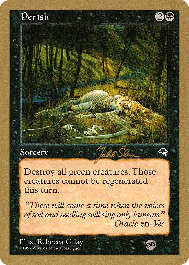 Perish (WC99-JS147SB) - World Championship Decks 1999 - Premium MTG Single from Wizards of the Coast - Just $0.19! Shop now at Game Crave Tournament Store