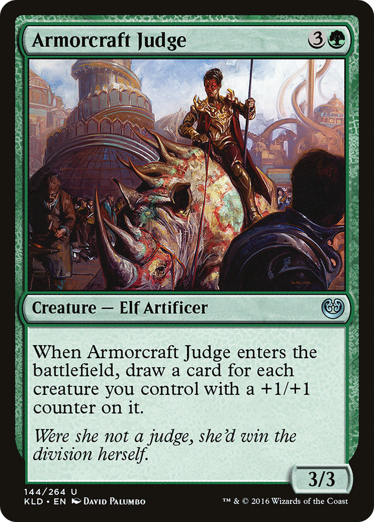 Armorcraft Judge (KLD-144) - Kaladesh Foil - Premium MTG Single from Wizards of the Coast - Just $0.19! Shop now at Game Crave Tournament Store