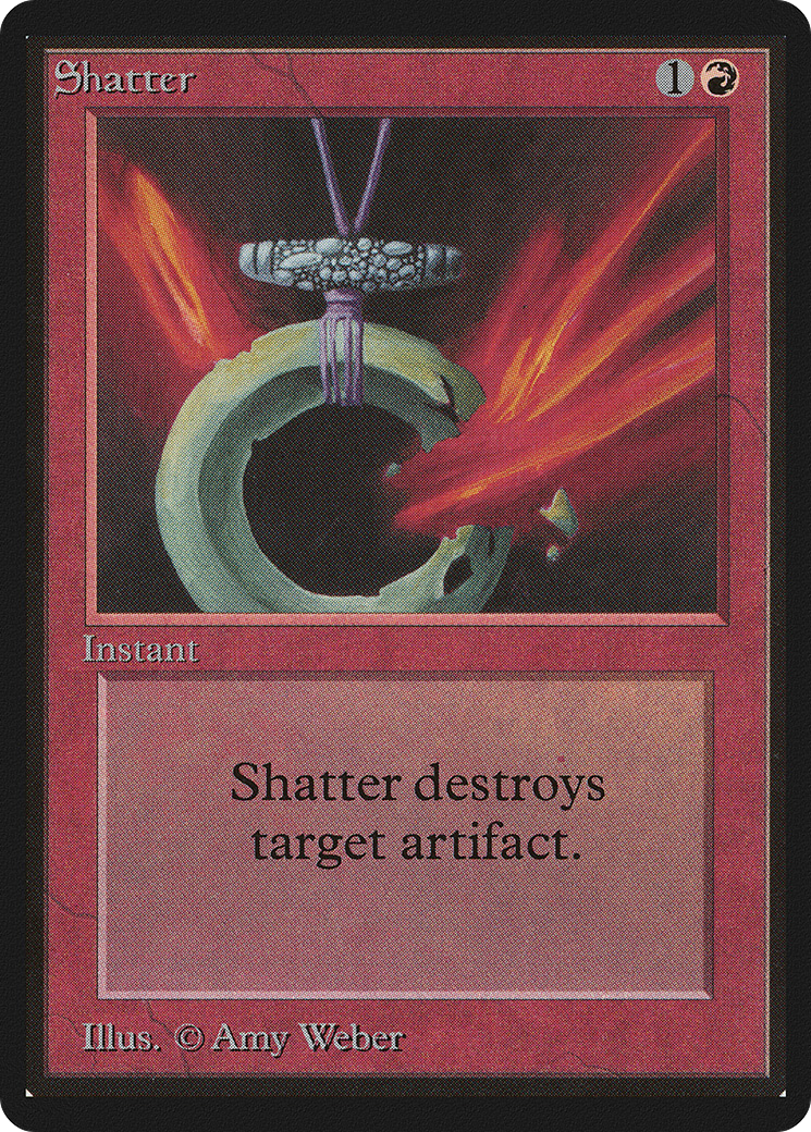 Shatter (LEB-174) - Limited Edition Beta - Premium MTG Single from Wizards of the Coast - Just $3.38! Shop now at Game Crave Tournament Store