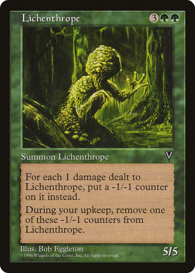Lichenthrope (VIS-112) - Visions - Premium MTG Single from Wizards of the Coast - Just $0.10! Shop now at Game Crave Tournament Store
