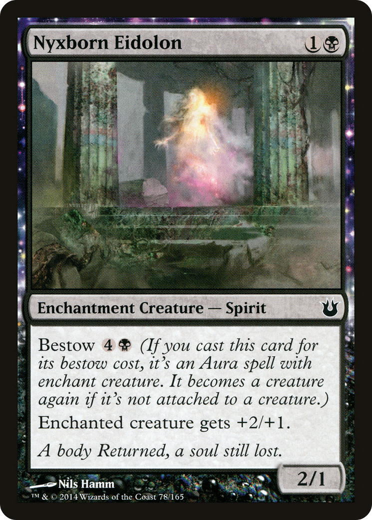 Nyxborn Eidolon (BNG-078) - Born of the Gods: (nyxtouched) Foil - Premium MTG Single from Wizards of the Coast - Just $0.08! Shop now at Game Crave Tournament Store