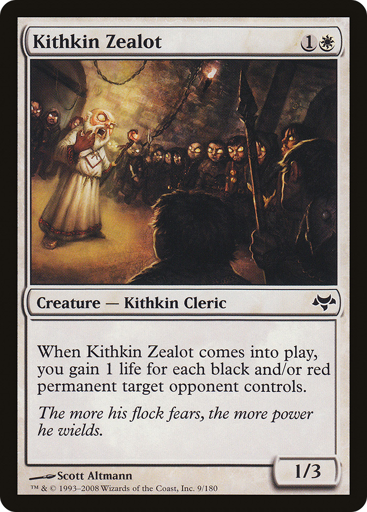 Kithkin Zealot (EVE-009) - Eventide - Premium MTG Single from Wizards of the Coast - Just $0.25! Shop now at Game Crave Tournament Store