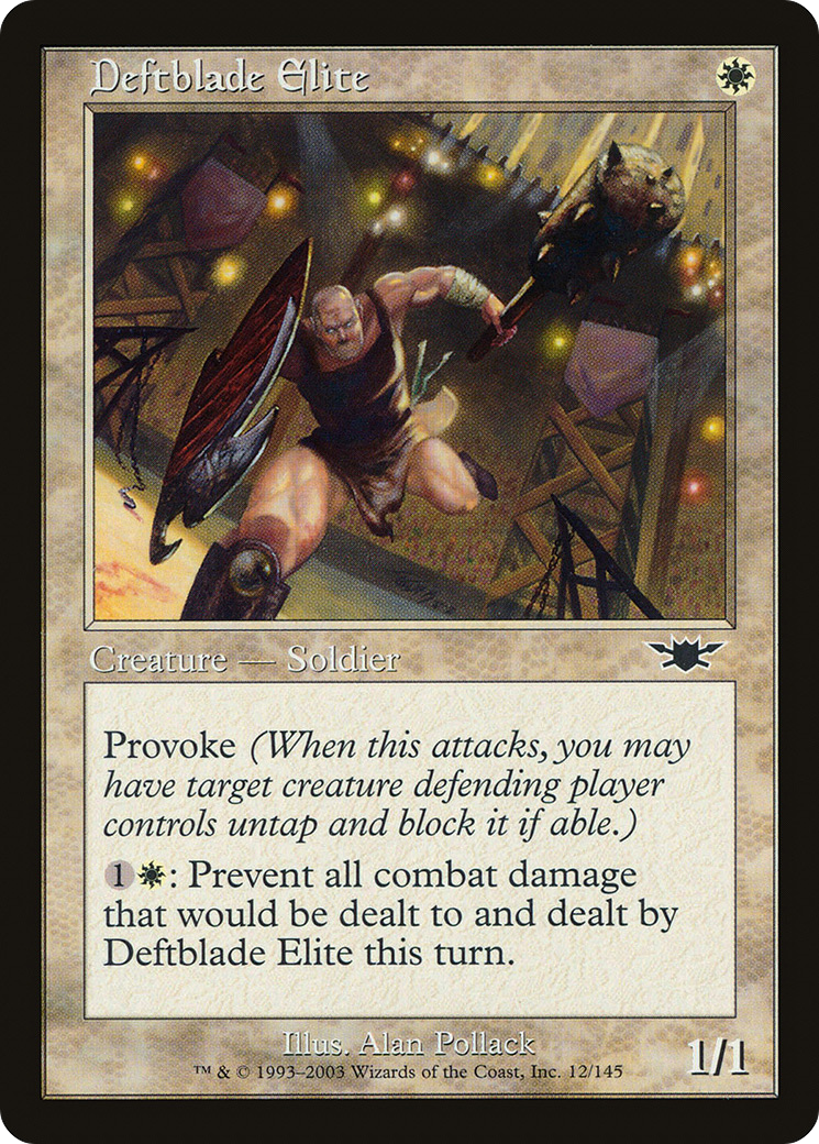 Deftblade Elite (LGN-012) - Legions - Premium MTG Single from Wizards of the Coast - Just $0.09! Shop now at Game Crave Tournament Store