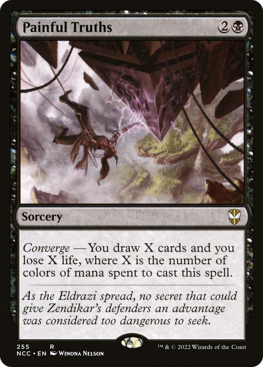 Painful Truths (NCC-255) - New Capenna Commander - Premium MTG Single from Wizards of the Coast - Just $0.08! Shop now at Game Crave Tournament Store