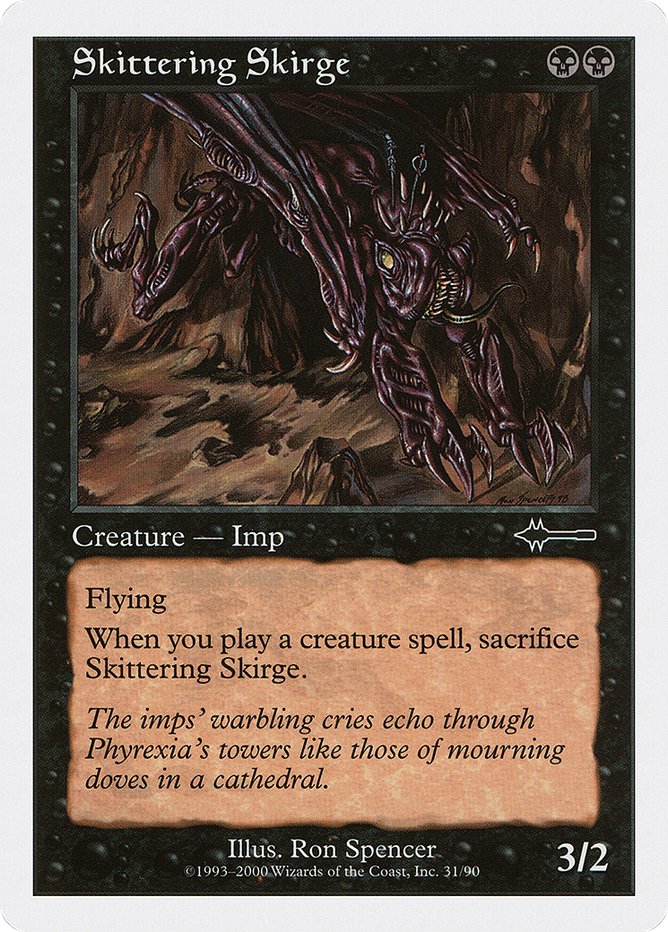 Skittering Skirge (BTD-031) - Beatdown Box Set - Premium MTG Single from Wizards of the Coast - Just $0.30! Shop now at Game Crave Tournament Store