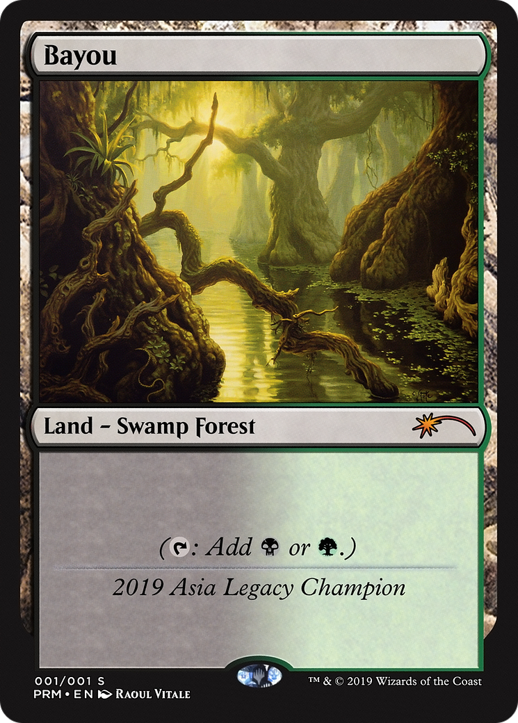 Bayou (OLGC-2019A) - Legacy Championship - Premium MTG Single from Wizards of the Coast - Just $0! Shop now at Game Crave Tournament Store