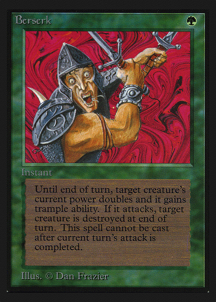 Berserk (CEI-186) - Intl. Collectors' Edition - Premium MTG Single from Wizards of the Coast - Just $9.55! Shop now at Game Crave Tournament Store