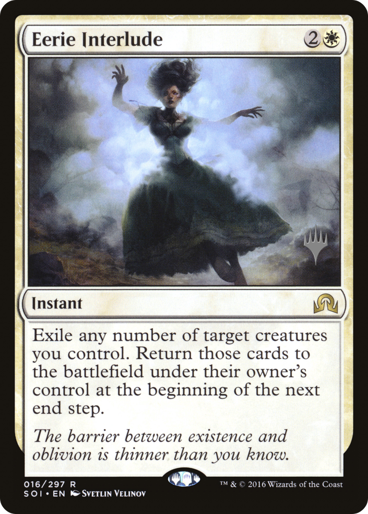 Eerie Interlude (PSOI-16P) - Shadows over Innistrad Promos Foil - Premium MTG Single from Wizards of the Coast - Just $5.67! Shop now at Game Crave Tournament Store
