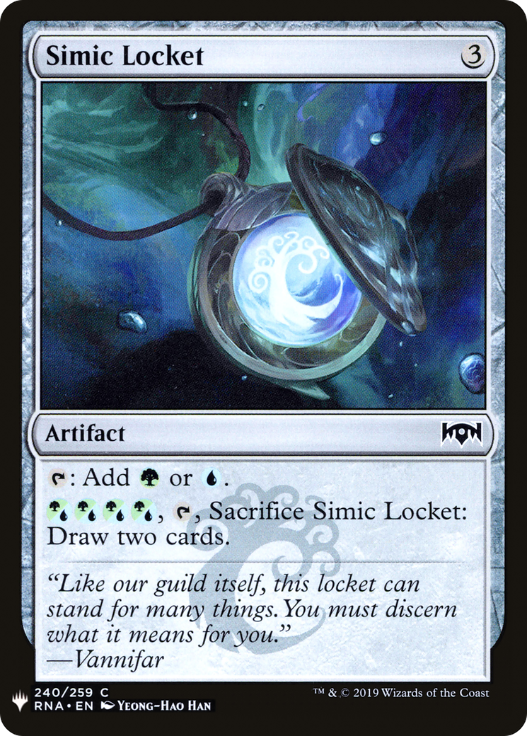 Simic Locket (MB1-1629) - Mystery Booster - Premium MTG Single from Wizards of the Coast - Just $0.25! Shop now at Game Crave Tournament Store
