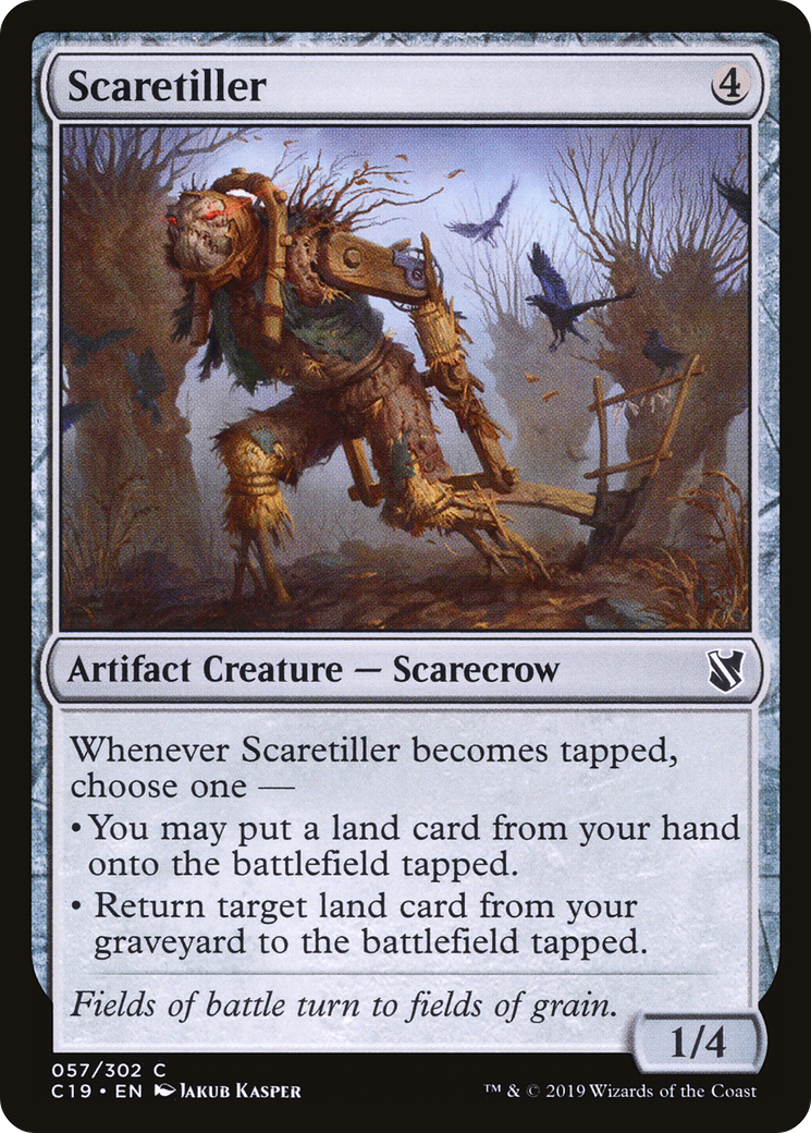 Scaretiller (C19-057) - Commander 2019 - Premium MTG Single from Wizards of the Coast - Just $0.08! Shop now at Game Crave Tournament Store