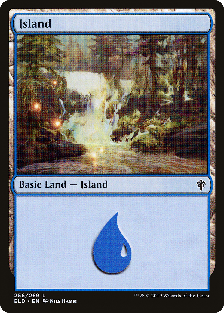 Island (ELD-256) - Throne of Eldraine Foil - Premium MTG Single from Wizards of the Coast - Just $0.25! Shop now at Game Crave Tournament Store