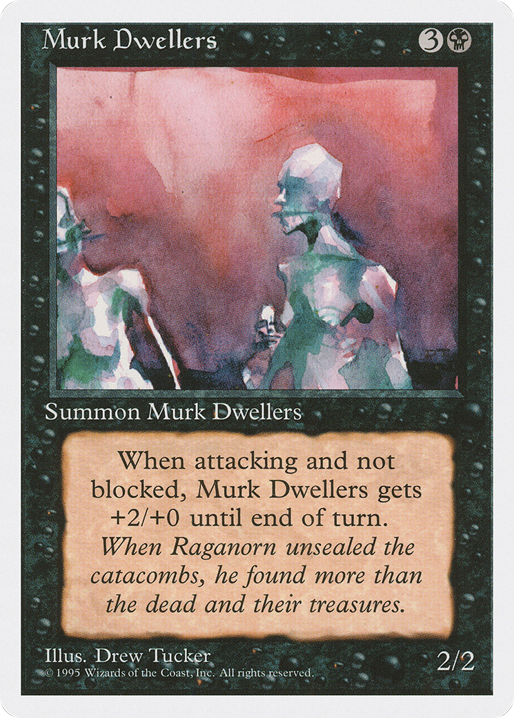 Murk Dwellers (4ED-148) - Fourth Edition - Premium MTG Single from Wizards of the Coast - Just $0.08! Shop now at Game Crave Tournament Store