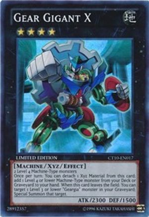 Gear Gigant X (CT10-EN017) - 2013 Collectors Tins Limited - Premium Yugioh Single from Konami - Just $0.82! Shop now at Game Crave Tournament Store