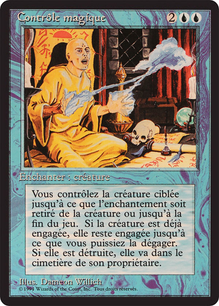 Control Magic (FBB-052) - Foreign Black Border - Premium MTG Single from Wizards of the Coast - Just $8.40! Shop now at Game Crave Tournament Store