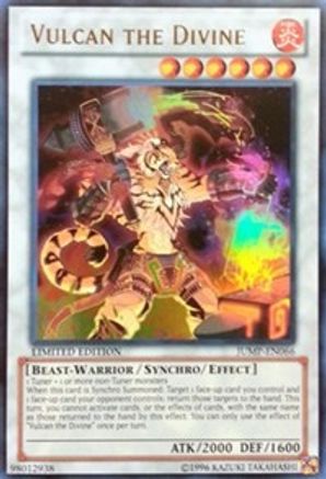 Vulcan the Divine (JUMP-EN066) - Shonen Jump Magazine Promos Limited - Premium Yugioh Single from Konami - Just $2.30! Shop now at Game Crave Tournament Store