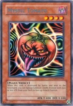 Mystic Tomato (Blue) (DL09-EN006) - Duelist League Promo Unlimited - Premium Yugioh Single from Konami - Just $3.98! Shop now at Game Crave Tournament Store
