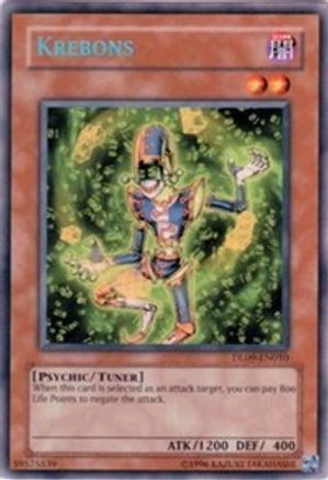 Krebons (Blue) (DL09-EN010) - Duelist League Promo Unlimited - Premium Yugioh Single from Konami - Just $5.30! Shop now at Game Crave Tournament Store
