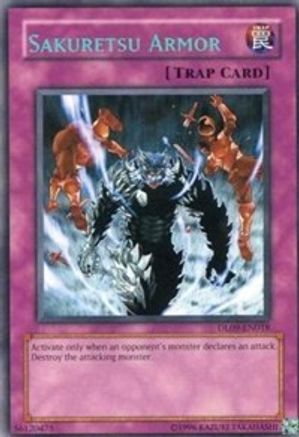 Sakuretsu Armor (Blue) (DL09-EN018) - Duelist League Promo Unlimited - Premium Yugioh Single from Konami - Just $4.58! Shop now at Game Crave Tournament Store
