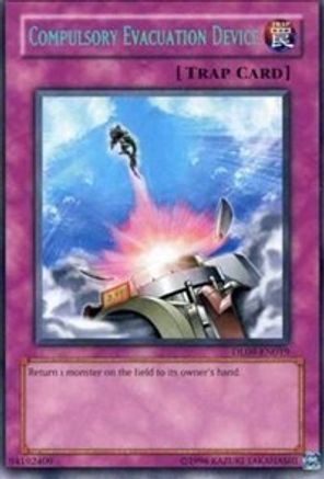 Compulsory Evacuation Device (Blue) (DL09-EN019) - Duelist League Promo Unlimited - Premium Yugioh Single from Konami - Just $1.90! Shop now at Game Crave Tournament Store
