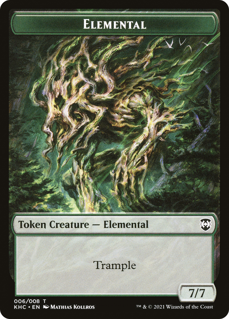 Elemental (TKHC-006) - Kaldheim Commander Tokens - Premium MTG Single from Wizards of the Coast - Just $0! Shop now at Game Crave Tournament Store