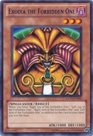 Exodia the Forbidden One (Red) (DL11-EN006) - Duelist League Promo Unlimited - Premium Yugioh Single from Konami - Just $7.19! Shop now at Game Crave Tournament Store
