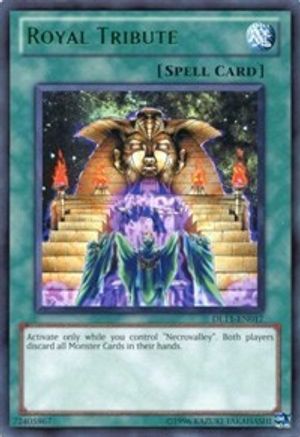 Royal Tribute (Red) (DL11-EN017) - Duelist League Promo Unlimited - Premium Yugioh Single from Konami - Just $0.93! Shop now at Game Crave Tournament Store