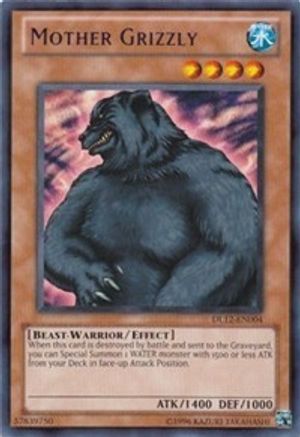 Mother Grizzly (Blue) (DL12-EN004) - Duelist League Promo Unlimited - Premium Yugioh Single from Konami - Just $1.29! Shop now at Game Crave Tournament Store
