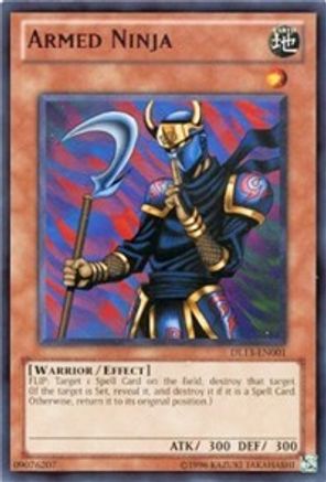 Armed Ninja (Red) (DL13-EN001) - Duelist League Promo Unlimited - Premium Yugioh Single from Konami - Just $1.59! Shop now at Game Crave Tournament Store