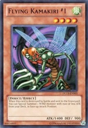 Flying Kamakiri 1 (Red) (DL13-EN003) - Duelist League Promo Unlimited - Premium Yugioh Single from Konami - Just $0.70! Shop now at Game Crave Tournament Store