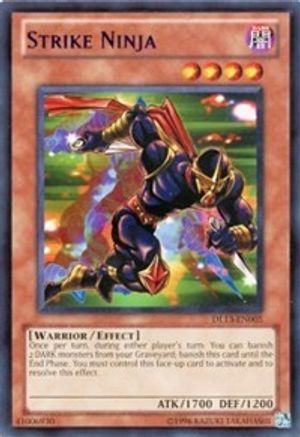 Strike Ninja (Red) (DL13-EN005) - Duelist League Promo Unlimited - Premium Yugioh Single from Konami - Just $2.39! Shop now at Game Crave Tournament Store