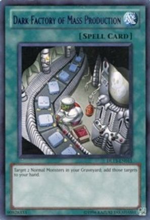 Dark Factory of Mass Production (Red) (DL13-EN015) - Duelist League Promo Unlimited - Premium Yugioh Single from Konami - Just $3.78! Shop now at Game Crave Tournament Store