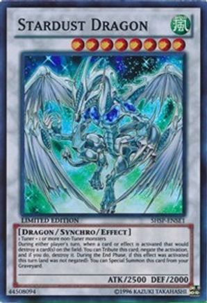 Stardust Dragon (SHSP-ENSE1) - Shadow Specters Limited - Premium Yugioh Single from Konami - Just $2.36! Shop now at Game Crave Tournament Store