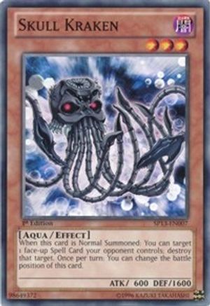 Skull Kraken (SP13-EN007) - Star Pack 2013 1st Edition - Premium Yugioh Single from Konami - Just $0.25! Shop now at Game Crave Tournament Store