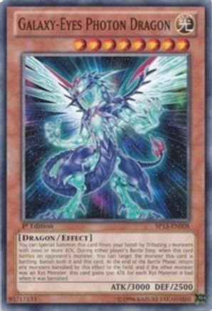 Galaxy-Eyes Photon Dragon (SP13-EN008) - Star Pack 2013 1st Edition - Premium Yugioh Single from Konami - Just $1.26! Shop now at Game Crave Tournament Store