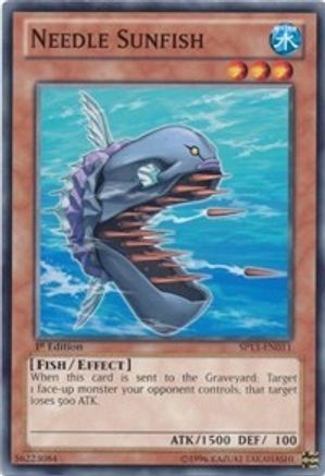 Needle Sunfish (SP13-EN011) - Star Pack 2013 1st Edition - Premium Yugioh Single from Konami - Just $0.25! Shop now at Game Crave Tournament Store