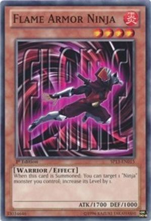 Flame Armor Ninja (SP13-EN015) - Star Pack 2013 Unlimited - Premium Yugioh Single from Konami - Just $0.43! Shop now at Game Crave Tournament Store