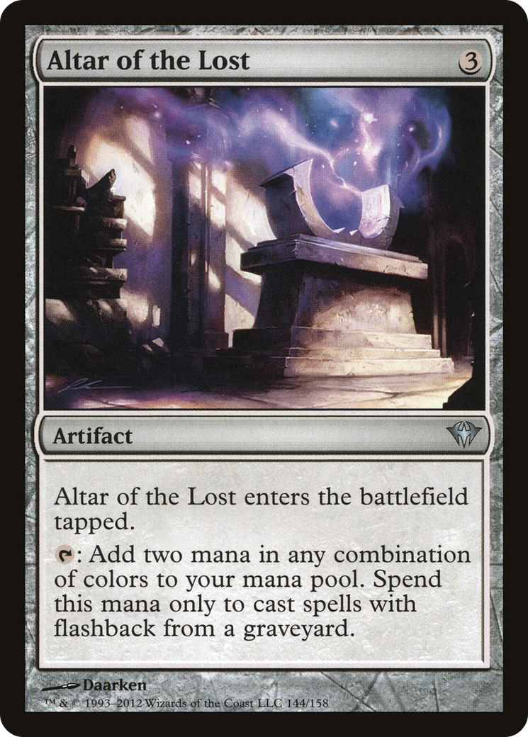 Altar of the Lost (DKA-144) - Dark Ascension - Premium MTG Single from Wizards of the Coast - Just $0.08! Shop now at Game Crave Tournament Store