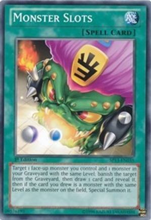 Monster Slots (SP13-EN035) - Star Pack 2013 Unlimited - Premium Yugioh Single from Konami - Just $0.25! Shop now at Game Crave Tournament Store