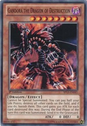 Gandora the Dragon of Destruction (SP13-EN041) - Star Pack 2013 1st Edition - Premium Yugioh Single from Konami - Just $0.25! Shop now at Game Crave Tournament Store