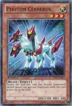 Photon Cerberus (Starfoil) (SP13-EN012) - Star Pack 2013 Unlimited - Premium Yugioh Single from Konami - Just $0.25! Shop now at Game Crave Tournament Store