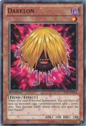Darklon (Starfoil) (SP13-EN014) - Star Pack 2013 1st Edition - Premium Yugioh Single from Konami - Just $0.25! Shop now at Game Crave Tournament Store