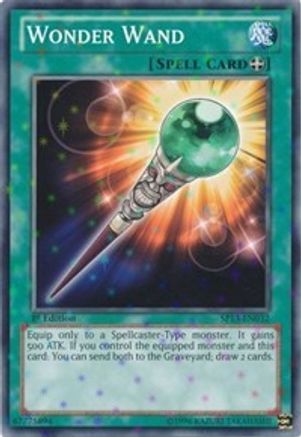 Wonder Wand (Starfoil) (SP13-EN032) - Star Pack 2013 Unlimited - Premium Yugioh Single from Konami - Just $0.32! Shop now at Game Crave Tournament Store