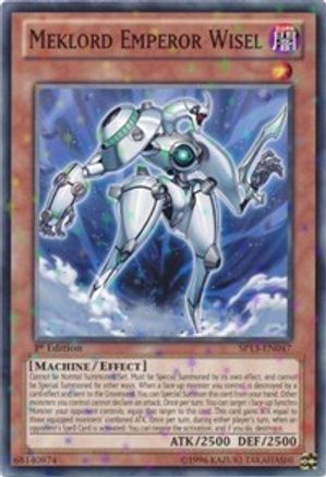 Meklord Emperor Wisel (Starfoil) (SP13-EN047) - Star Pack 2013 Unlimited - Premium Yugioh Single from Konami - Just $0.25! Shop now at Game Crave Tournament Store