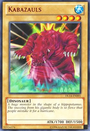 Kabazauls (Red) (DL14-EN001) - Duelist League Promo Unlimited - Premium Yugioh Single from Konami - Just $2.63! Shop now at Game Crave Tournament Store
