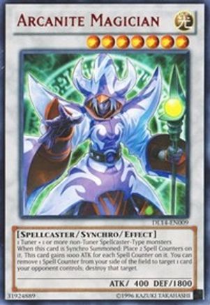 Arcanite Magician (Red) (DL14-EN009) - Duelist League Promo Unlimited - Premium Yugioh Single from Konami - Just $12! Shop now at Game Crave Tournament Store